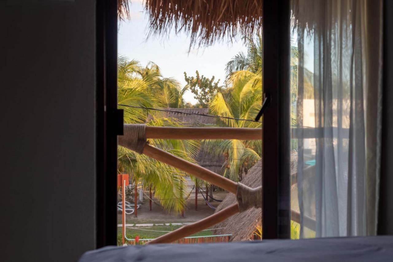 Hotel Mayari Holbox Eksteriør billede View from a room at the hotel