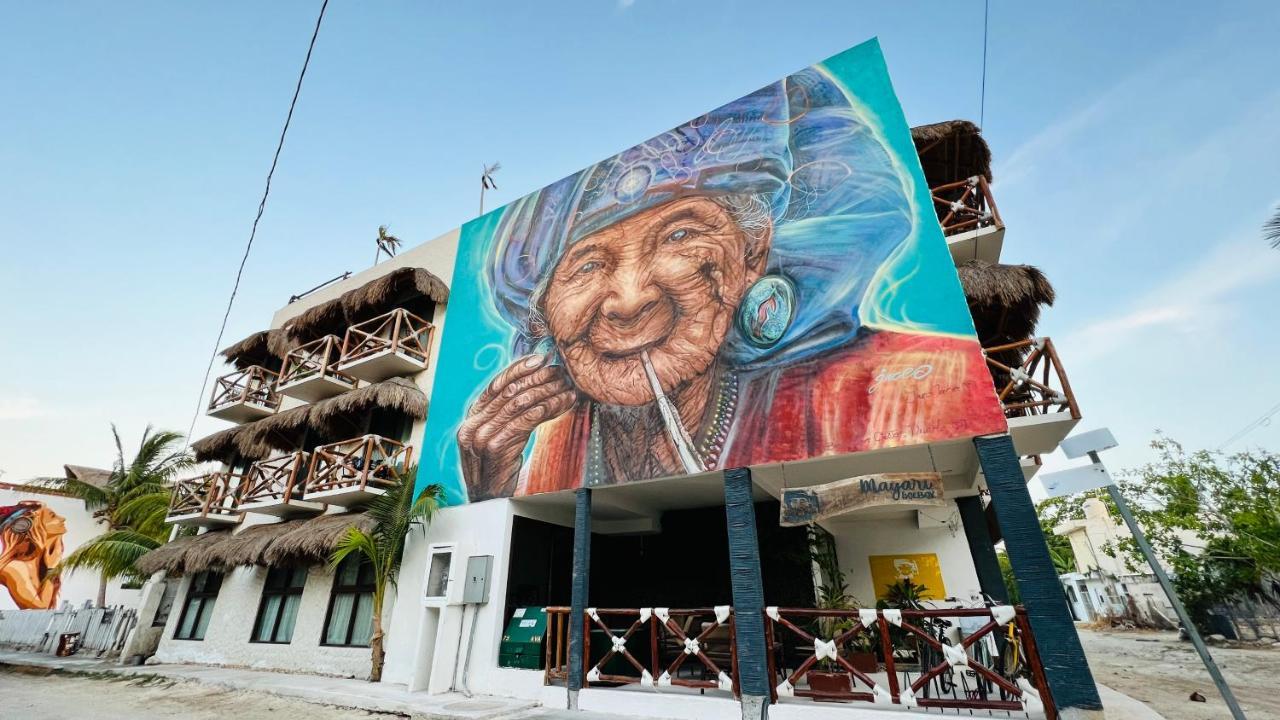 Hotel Mayari Holbox Eksteriør billede Mural in Tulum