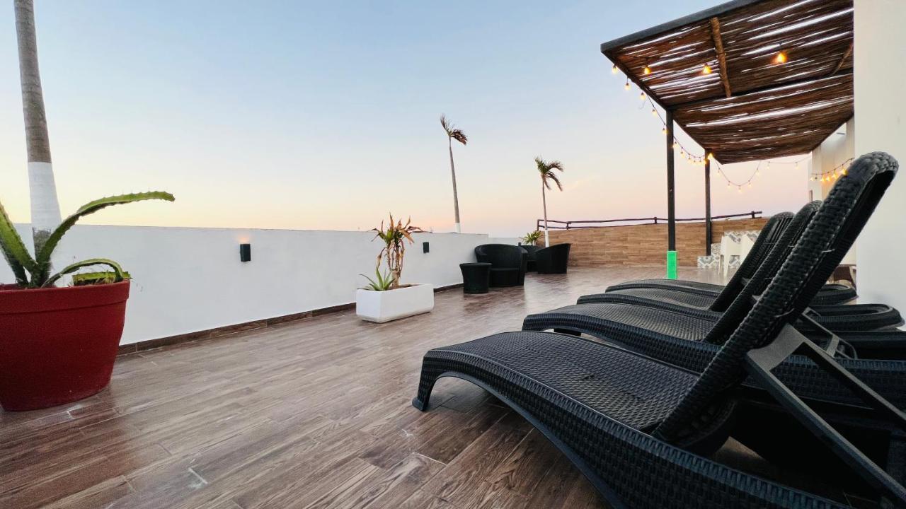 Hotel Mayari Holbox Eksteriør billede Rooftop at Hotel Habita